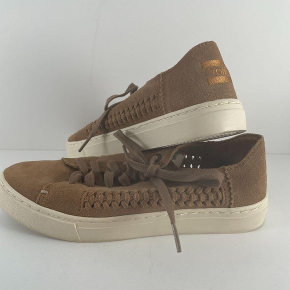 Tom's Lennox Suede Sneaker Toffee Brown - Picture 3 of 9